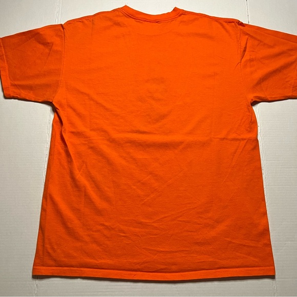 Vintage Pearl Jam Ape Man Shirt Adult Extra Large Orange Tour Promo Concert - Picture 9 of 12